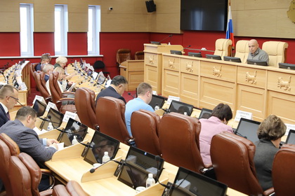 Коллегия утвердила проект повестки 26-й сессии Законодательного Собрания Иркутской области