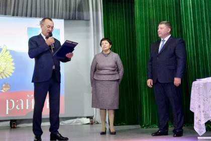 В Качугском районе Евгений Липатов официально вступил в должность мэра