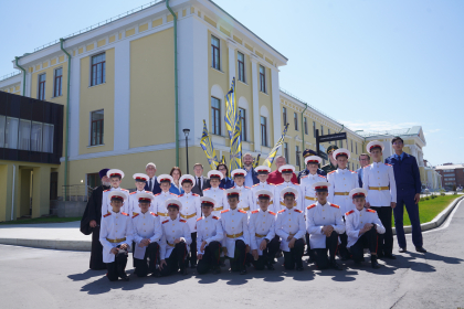 Акция «Сад памяти» прошла в Иркутском Суворовском военном училище