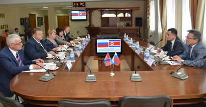 Встреча руководства Законодательного Собрания с делегацией Генерального консульства КНДР в городе Находке