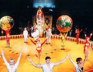 В Ербогачен впервые привезли цирк с животными и самым большим в мире клоуном 