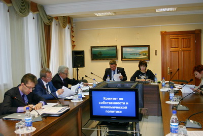 На заседании комитета по собственности и экономической политике