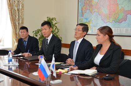 Встреча с делегацией Генерального консульства Республики Корея в Иркутске