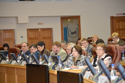 Заседание Общественного Совета при Законодательном Собрании Иркутской области