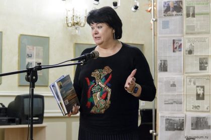 Ольга Носенко приняла участие в творческой встрече с иркутским писателем Александром Ведровым