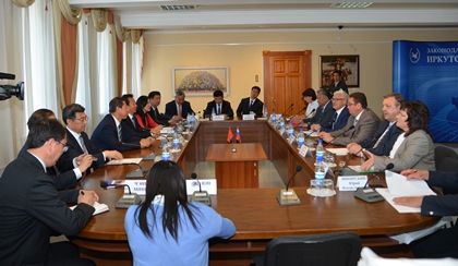 Встреча с делегацией автономного района КНР Внутренняя Монголия прошла в Заксобрании