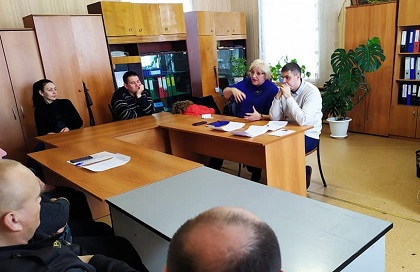 Лариса Егорова провела прием граждан в Куйтунском районе