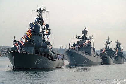 Поздравление С.М. Сокола с Днем военно-морского флота России 