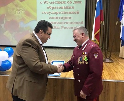 Областные парламентарии поздравили Роспотребнадзор с 95-летним юбилеем санитарно-эпидемиологической службы России