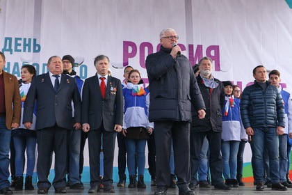 Спикер и депутаты Законодательного Собрания приняли участие в праздновании Дня народного единства в Иркутске