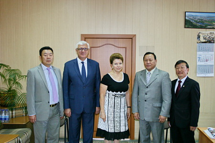 Встреча с делегацией Великого государственного Хурала Монголии 