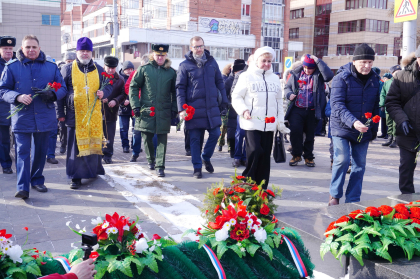 В 36-ю годовщину вывода советских войск из Афганистана в Иркутске состоялся традиционный митинг 