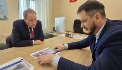 Восстановление исторических зданий Иркутска обсудил депутат ЗС Алексей Распутин с главой службы по охране объектов культурного наследия