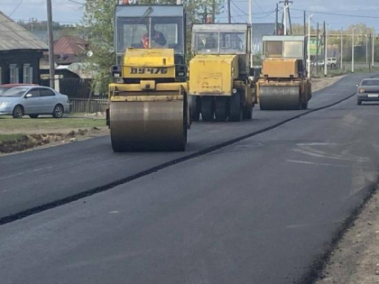 Наталья Дикусарова: второй год подряд ремонт дорог в Тайшете проходит с опережением графика