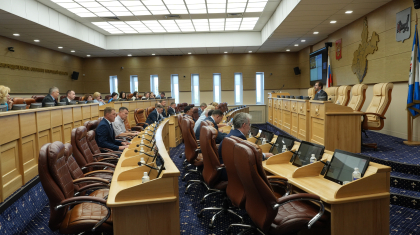 Повестка июльской сессии Заксобрания утверждена на заседании коллегии